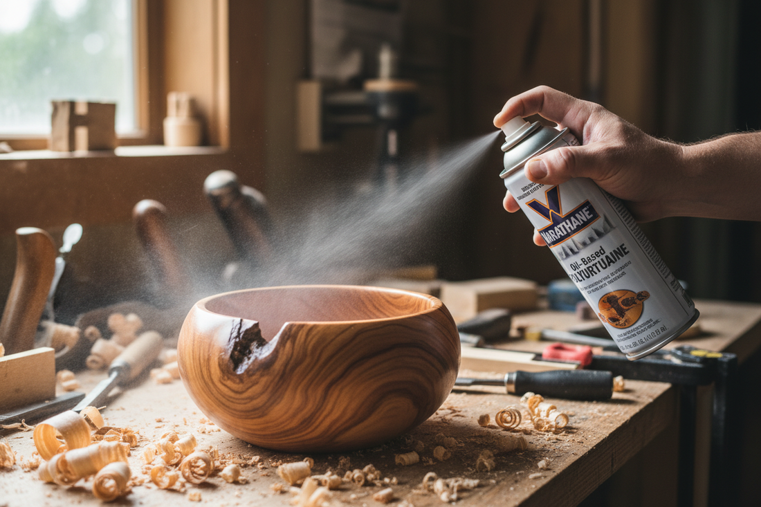 How to Use Rattle Can Oil-Based Polyurethane Spray for Wood Projects