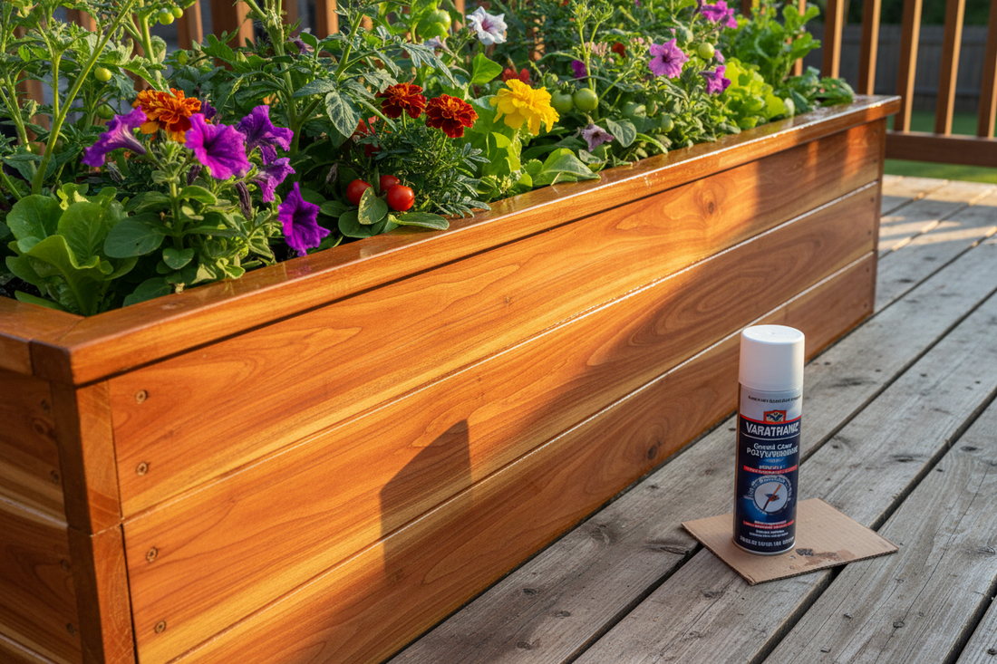 Protect Your Outdoor Planters with Spray Polyurethane