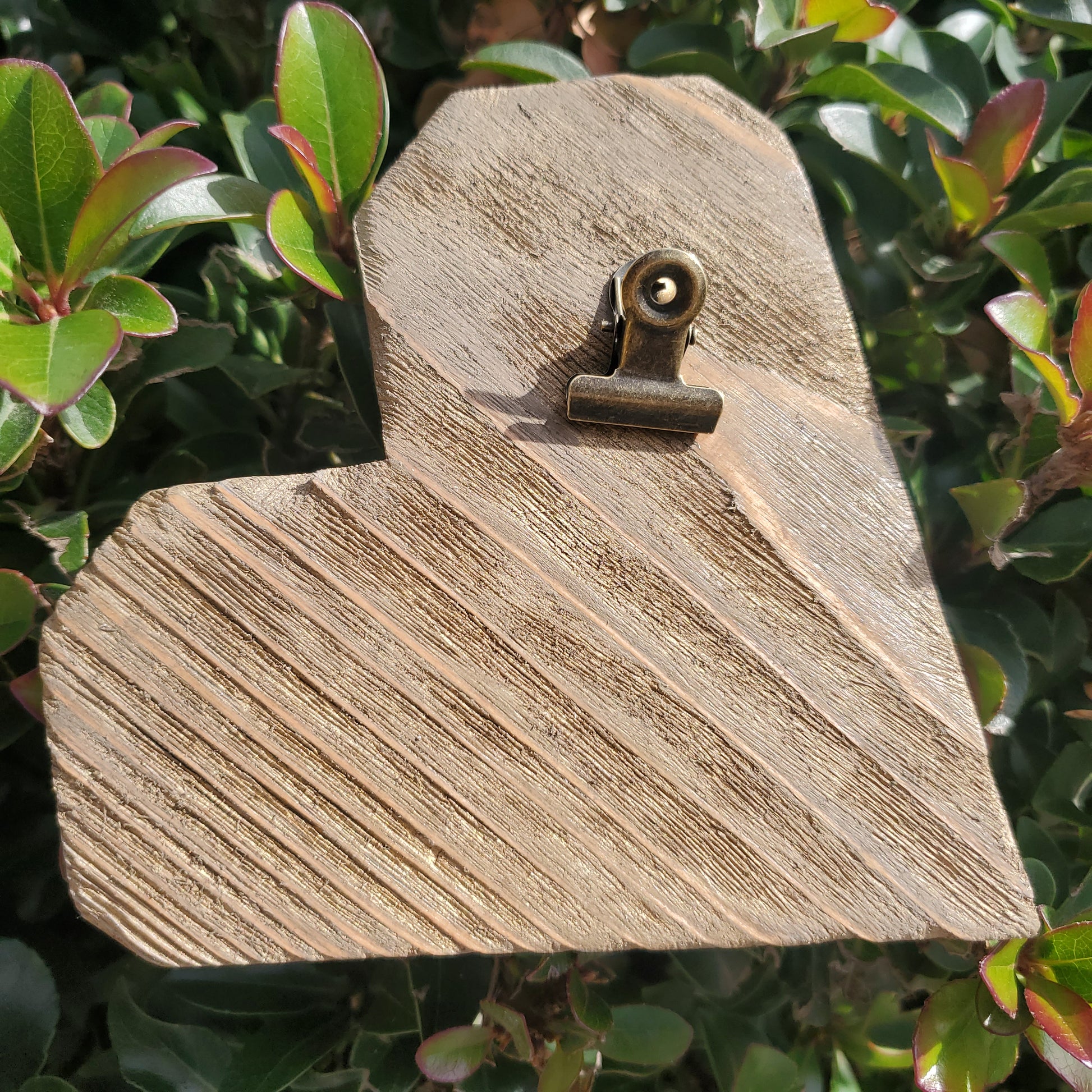 4 1/2" Heart Picture Frame - Gold Hued