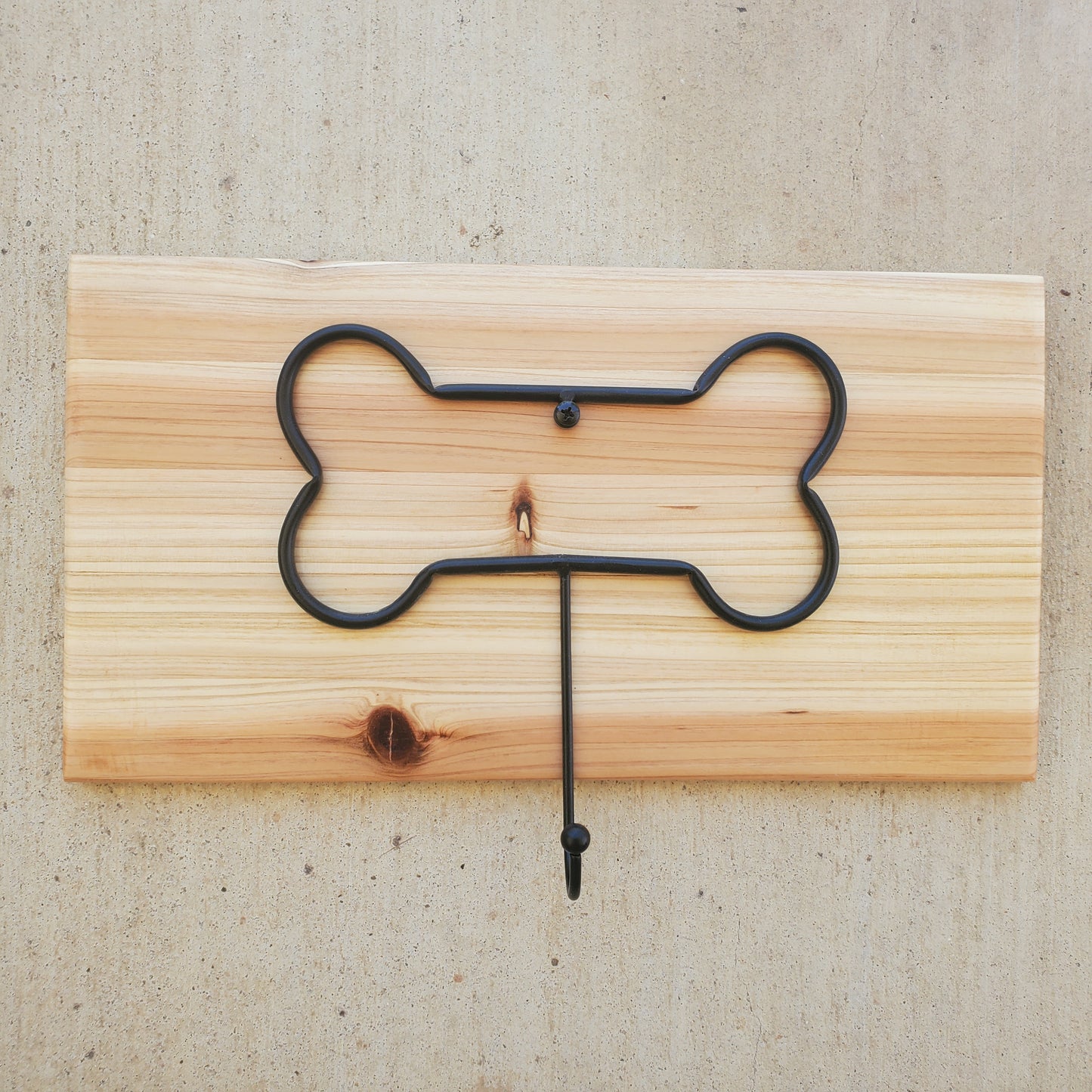 "Dog Bone" Leash Hook Sign