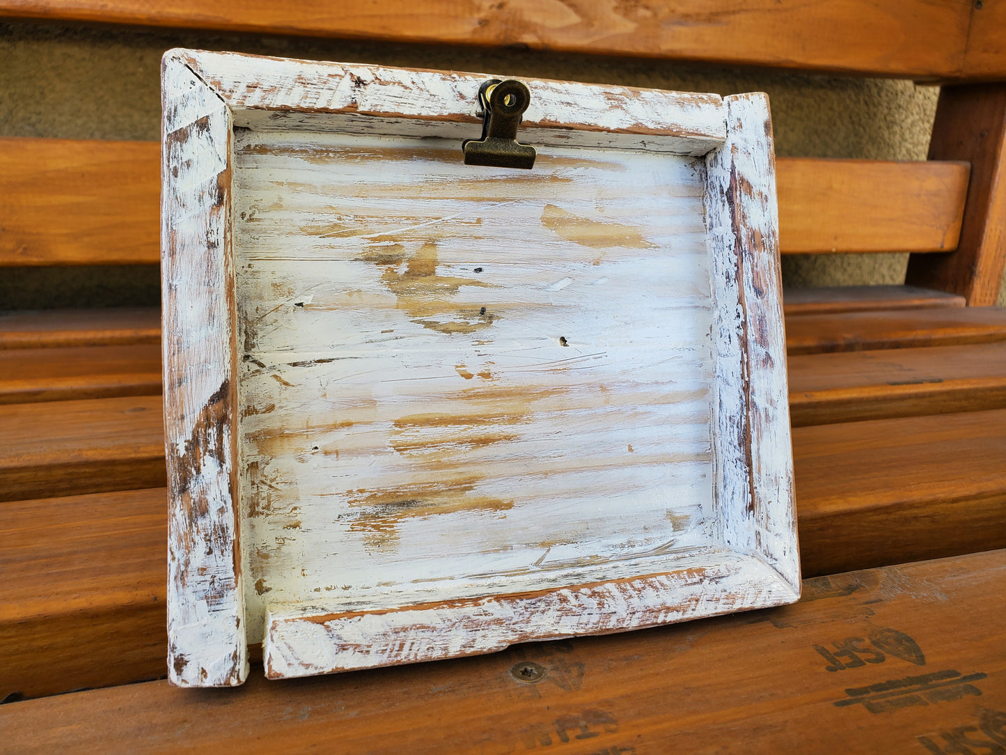 Handcrafted, Reclaimed Wood Frame