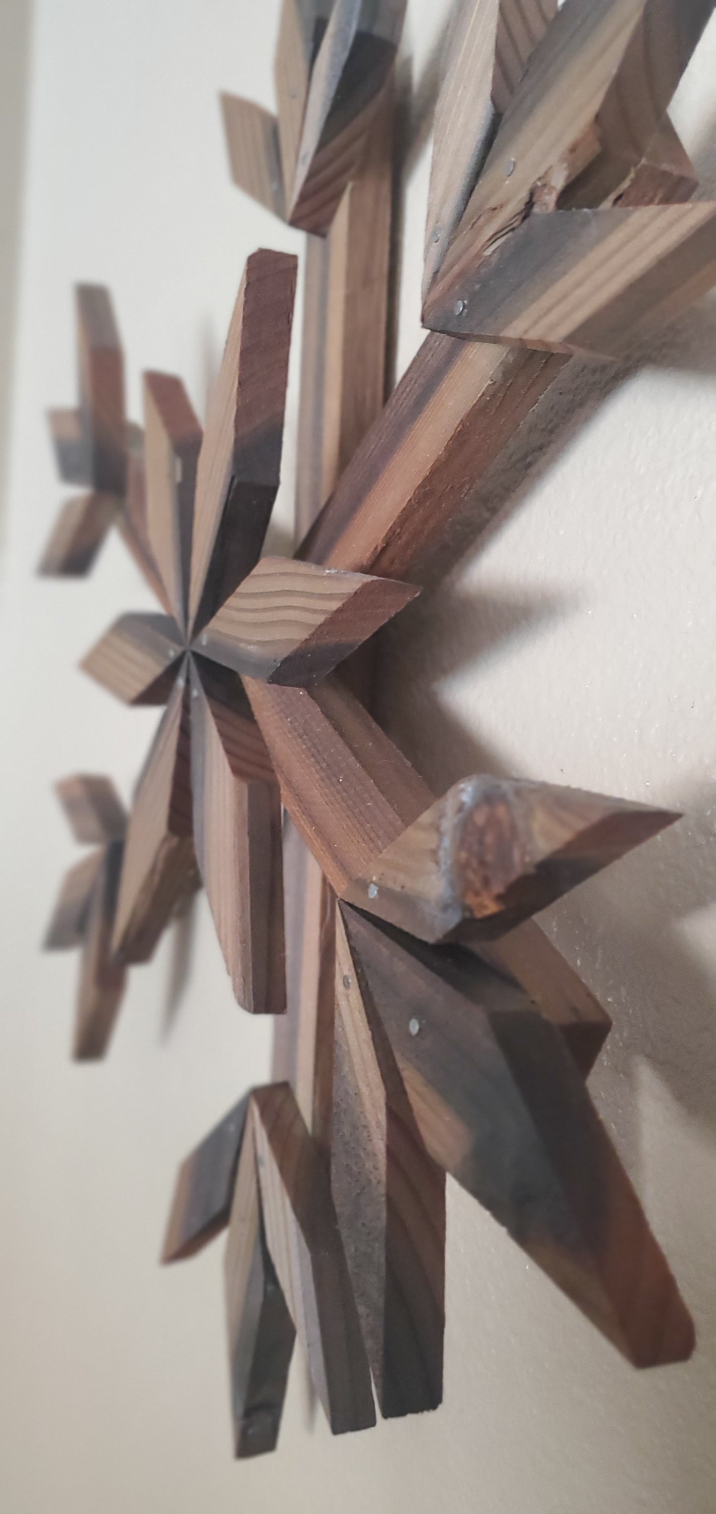 Two Foot Wood Snowflake