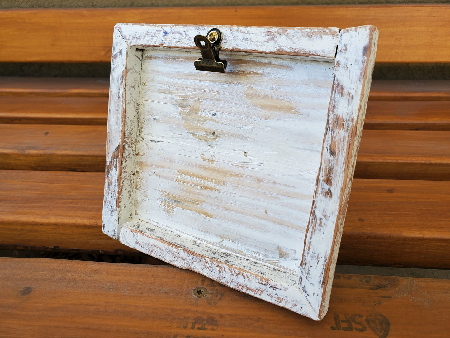 Handcrafted, Reclaimed Wood Frame