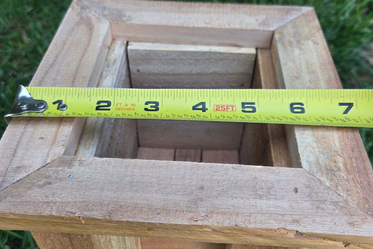 Small Cedar Planter Box - Handmade