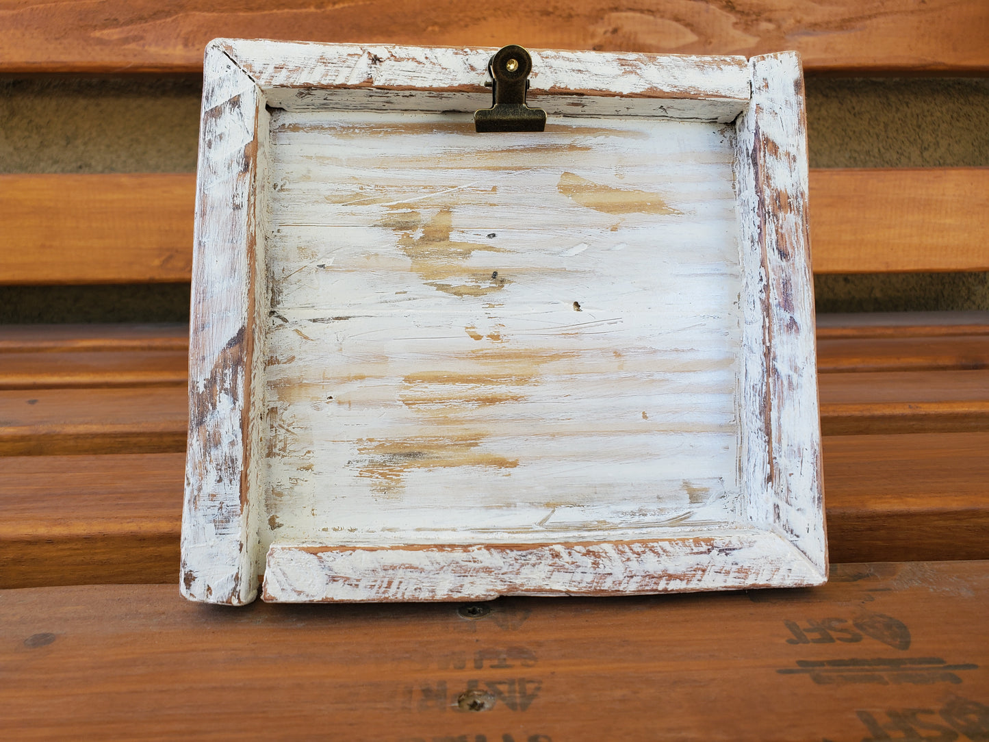 Handcrafted, Reclaimed Wood Frame